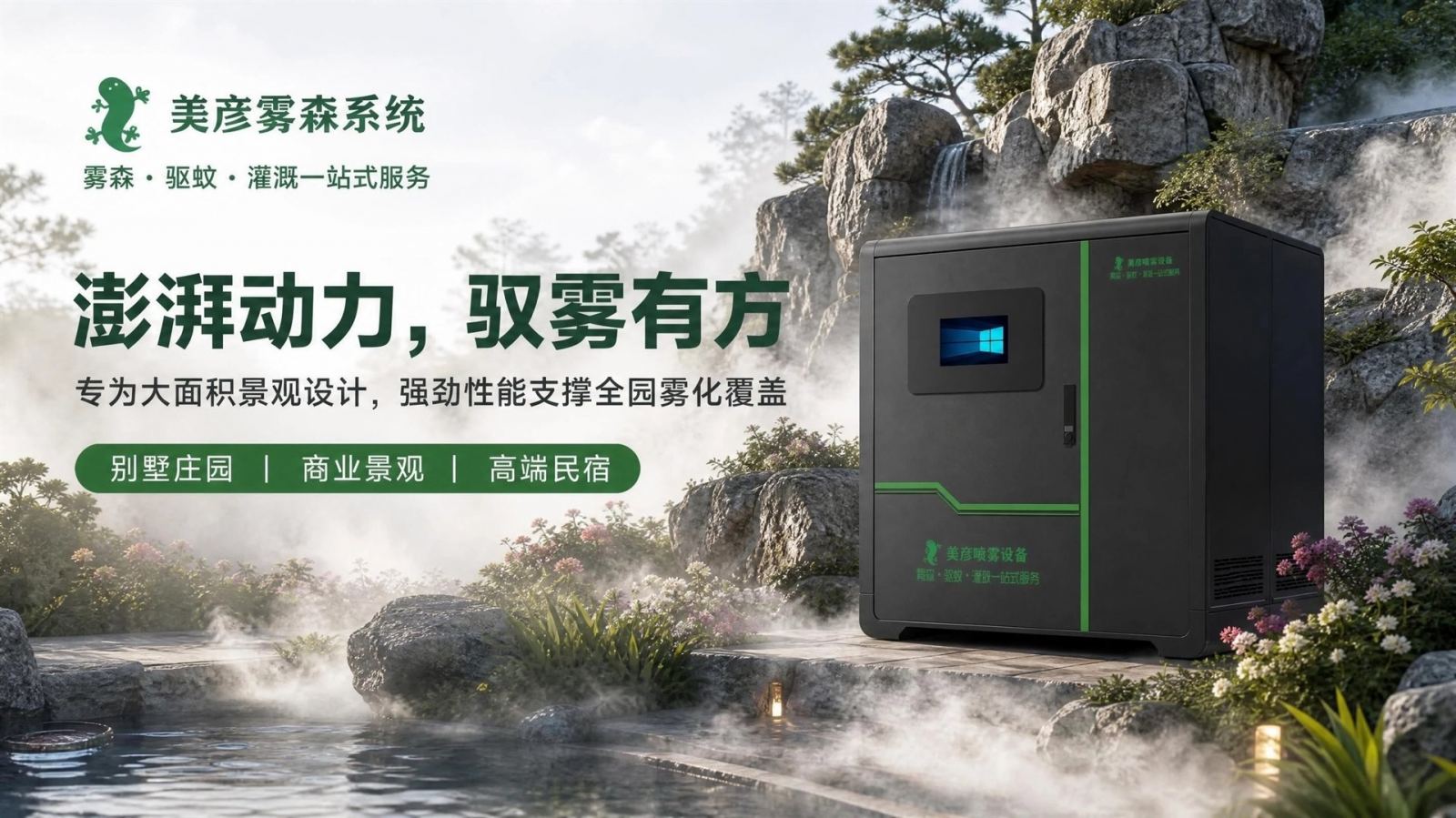 金华雾森景观冷雾机